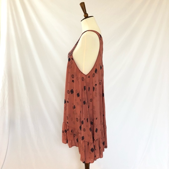 Free People Mauve Flowy Dress - Picture 2 of 5